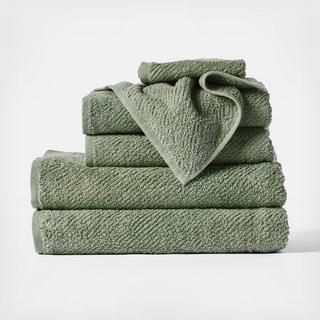 Air Weight Organic 6-Piece Cotton Towel Set