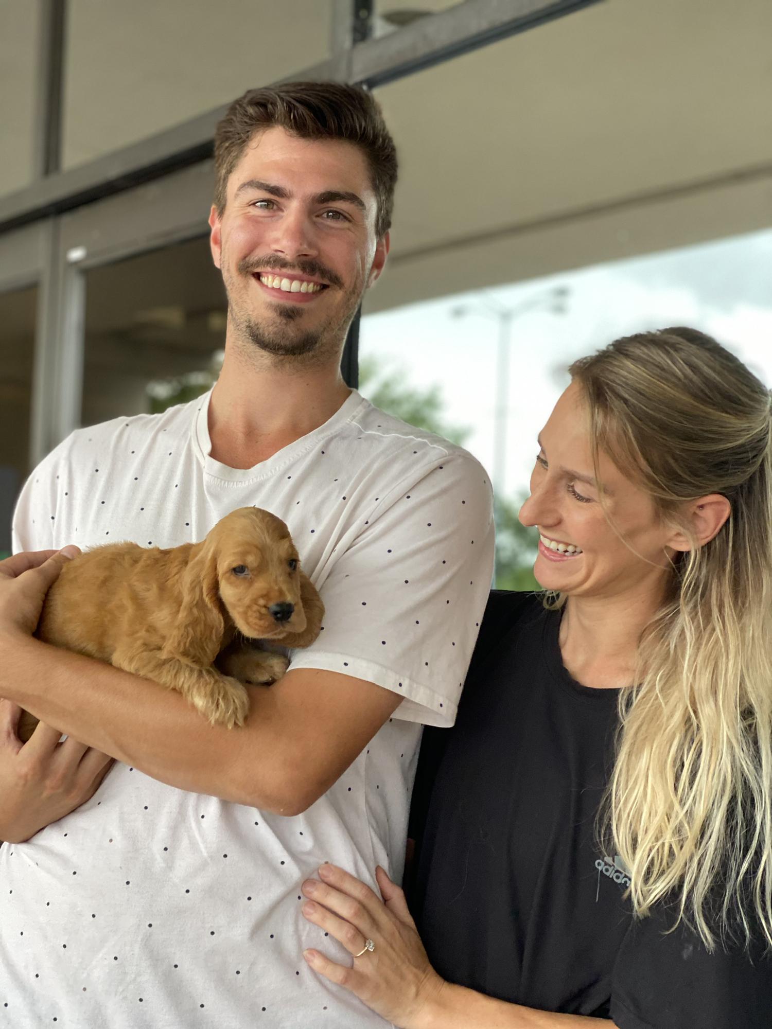 The day we met our best buddy, CJ!