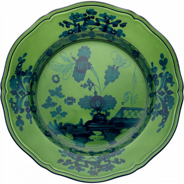 Ginori 1735 Oritento Italiano Plate (Malachite)