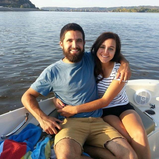 1st time visiting Kimmy's family in Dubuque, IA