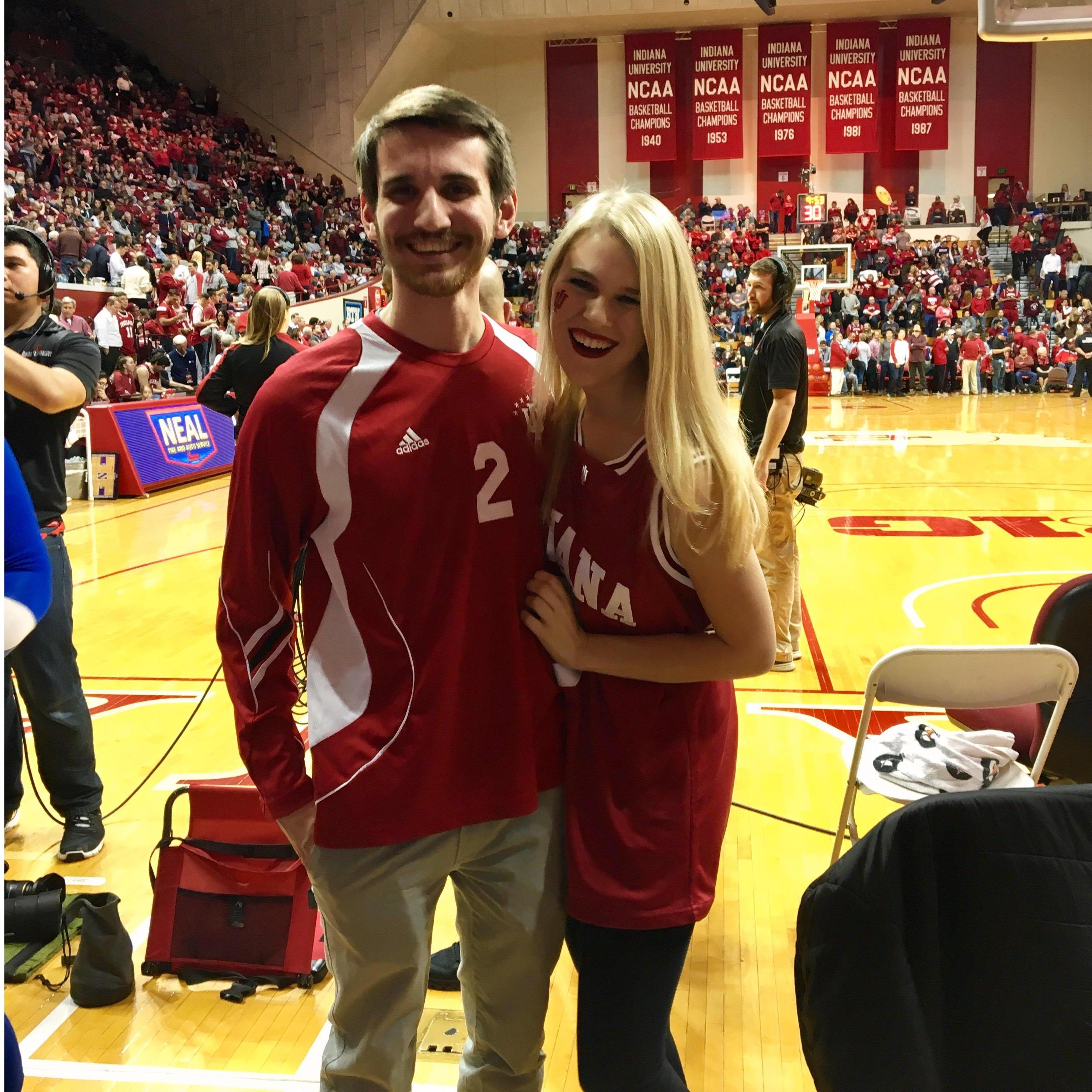 Our last game as students in Assembly Hall - 2017