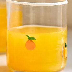 Icon Juice Glass - Orange