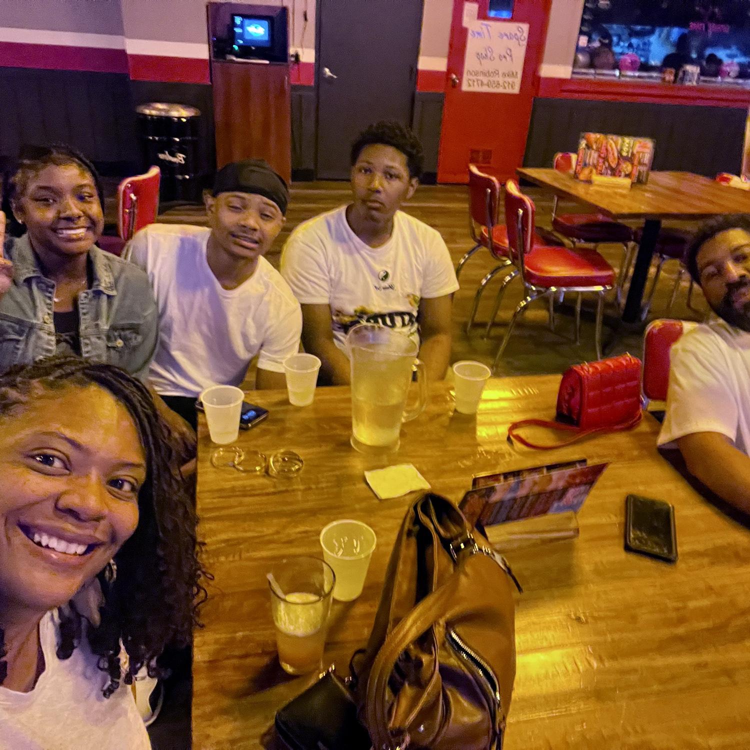 Family night with the kids