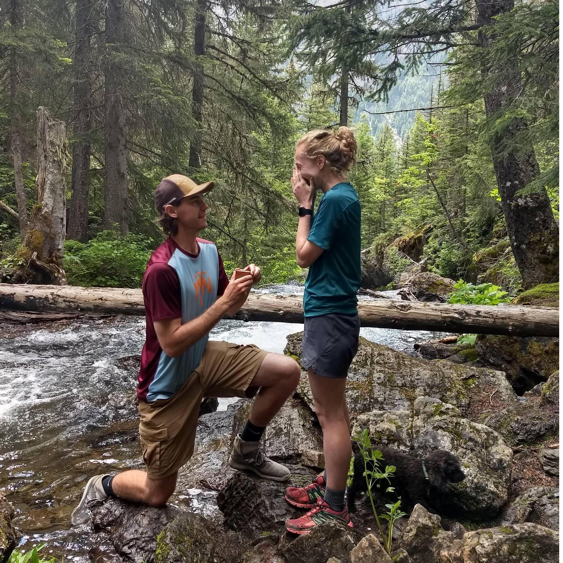 Popping the question