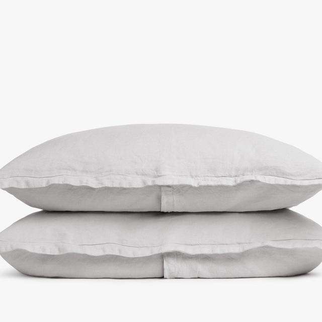Linen Sham Set (Fog)