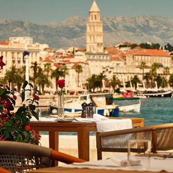 Honeymoon - Dinner in Split, Croatia