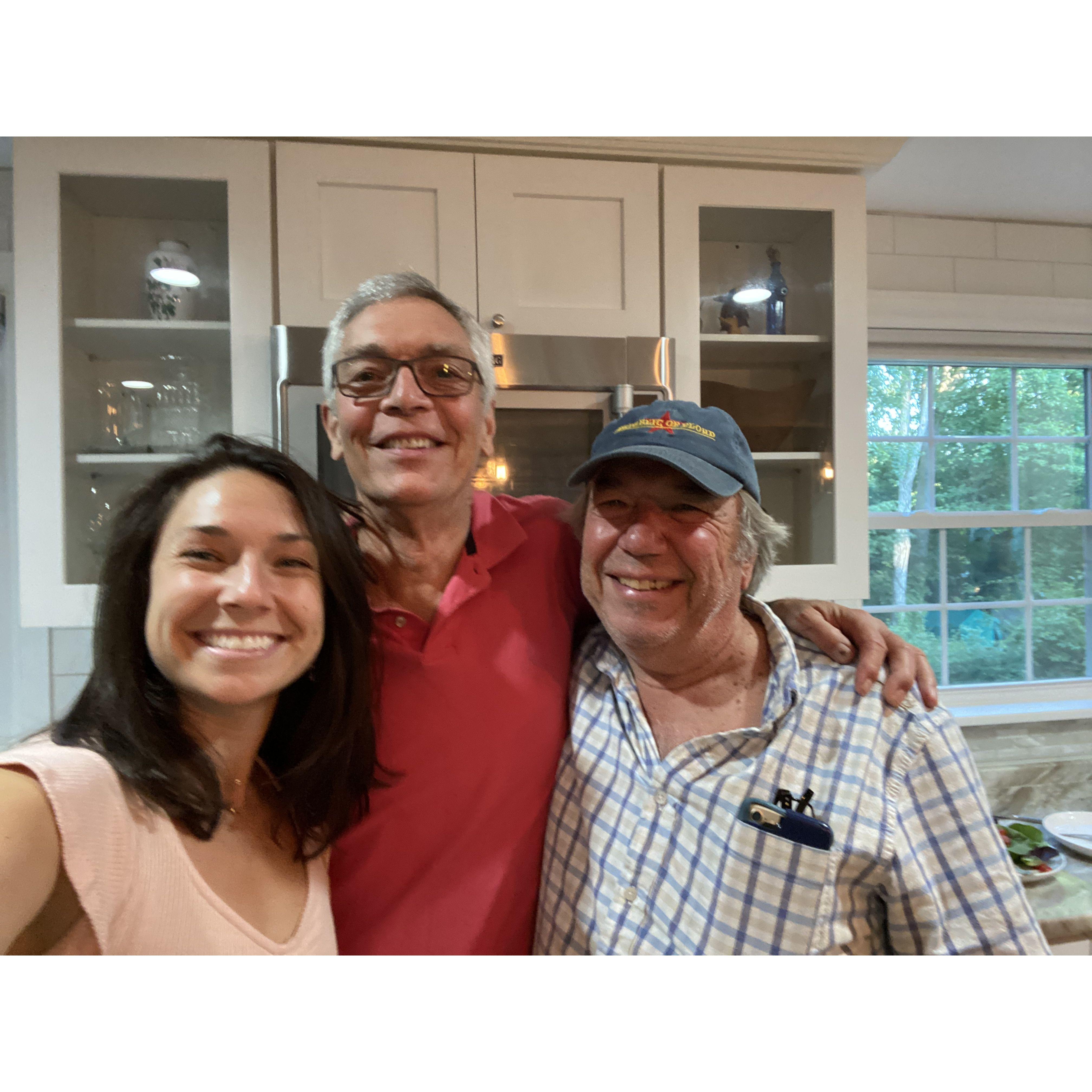 A visit from both Pops
