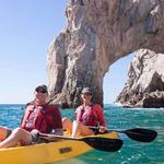 Los Cabos Arch and Playa del Amor Tour by Glass Bottom Kayak
