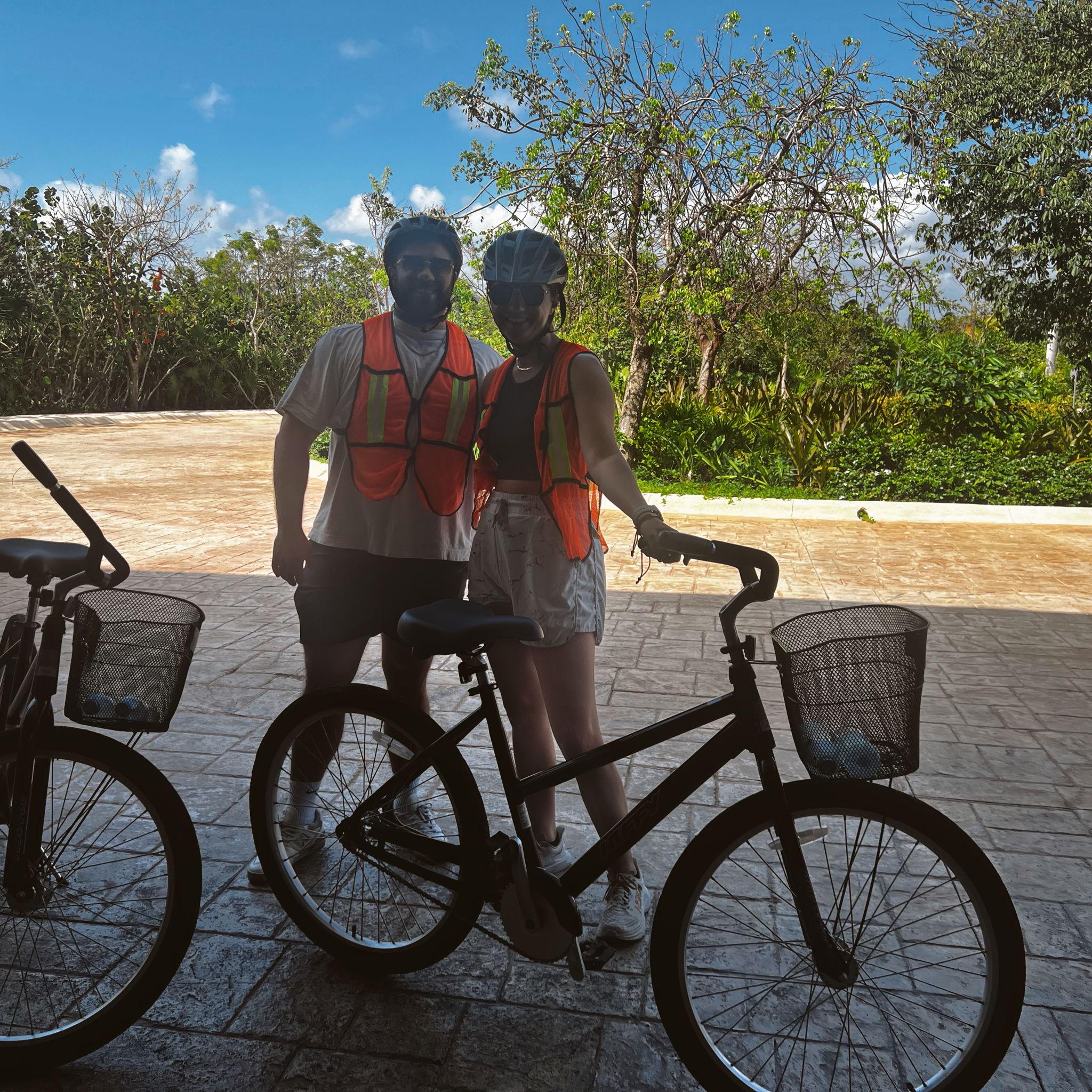 Bike tour in Mexico - Cole ate a termite... apparently they have protein .. anything for gains!