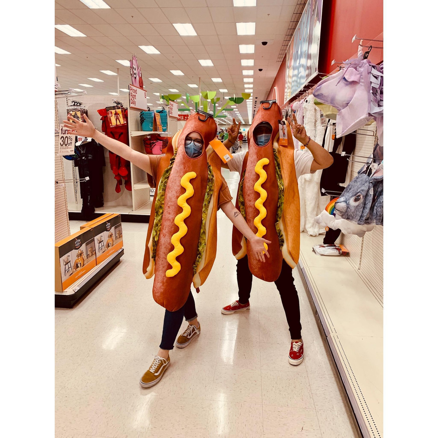 You can usually find us goofing off somewhere.