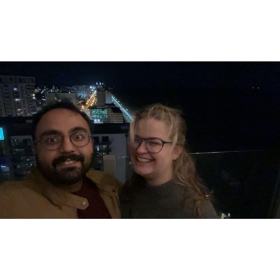 Spontaneous Date Night at Orion's Roof... Also the first night Kelsey thought Rahum might be proposing