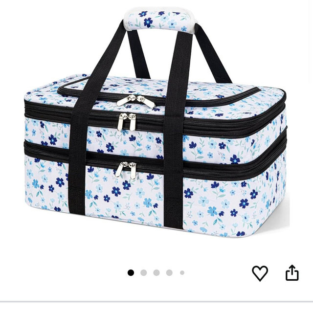 Double Insulated Casserole Carrier, Casserole Carriers for Hot or Cold Food