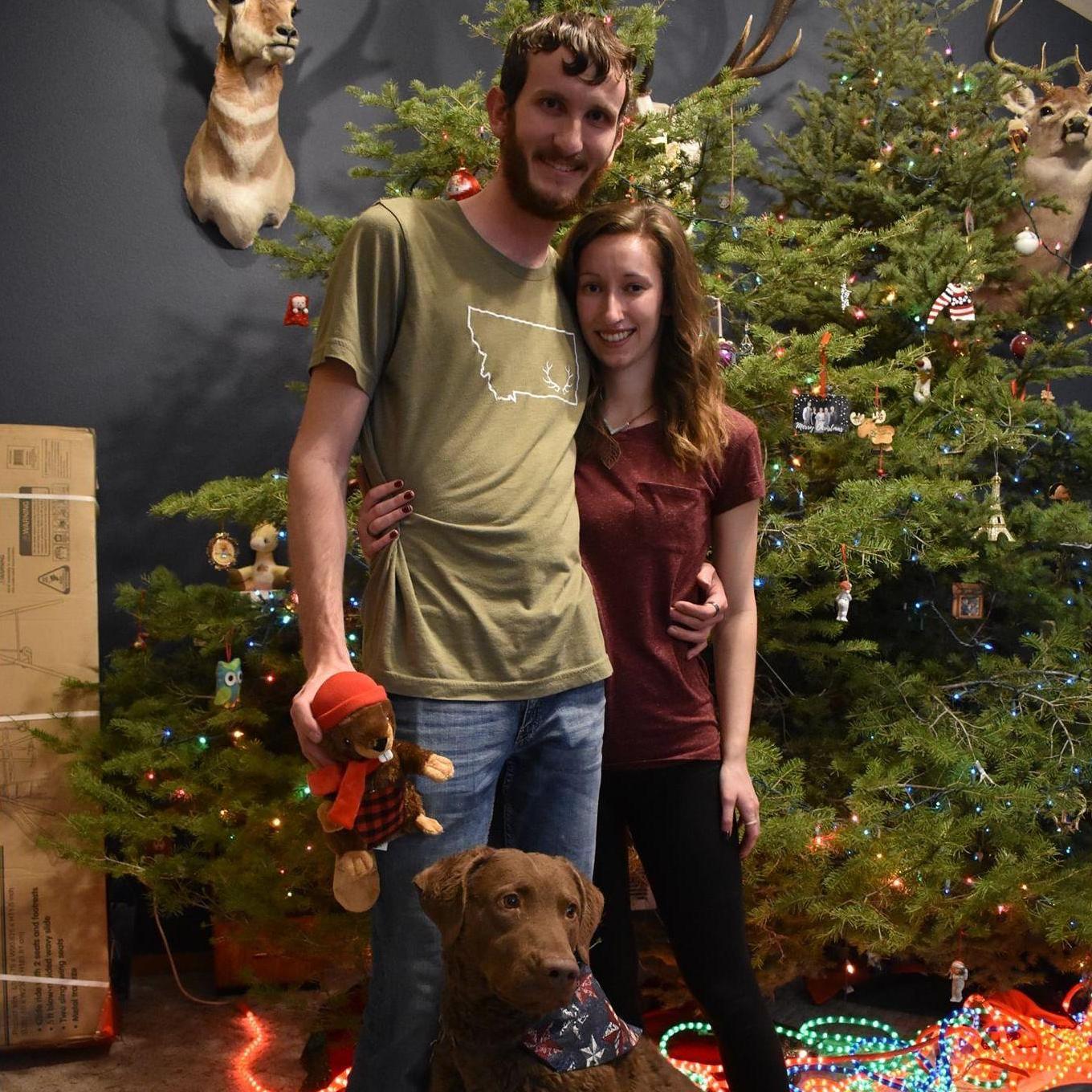 First Christmas together. December 2019