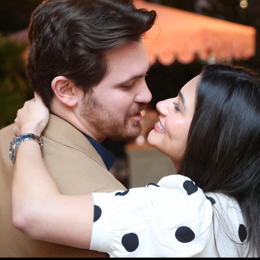 The night we got engaged!
