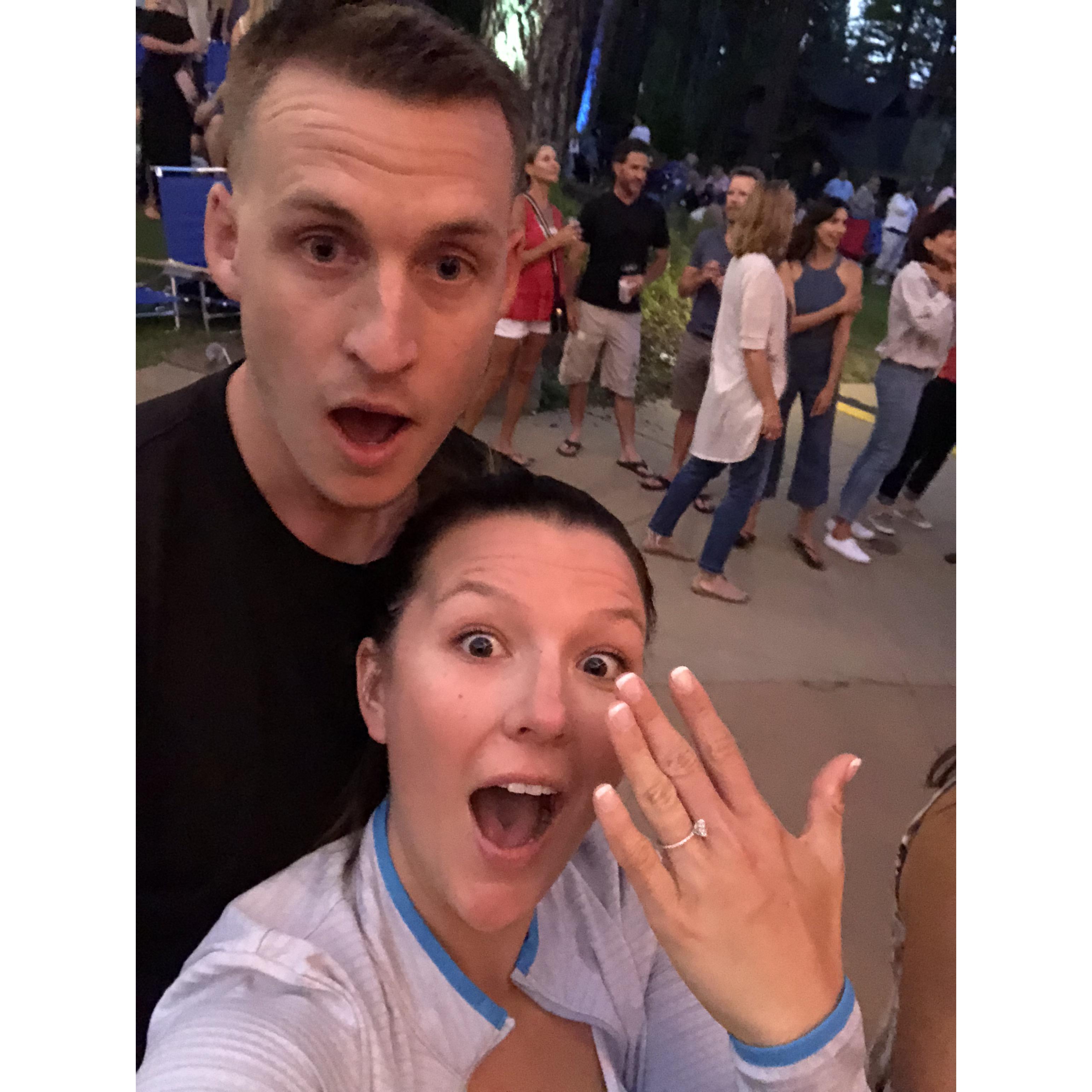 Martis Camp Engagement weekend July 2018