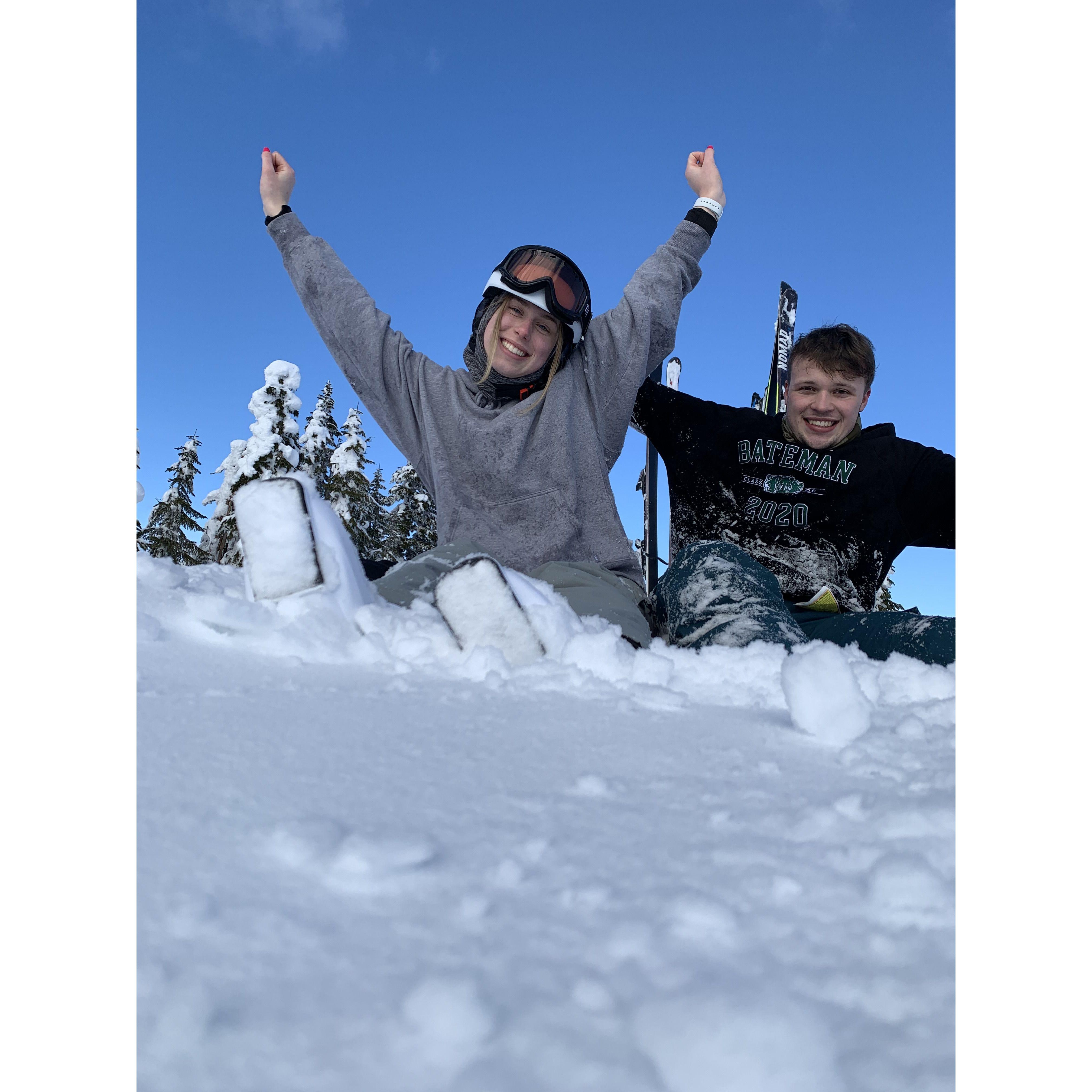 Skiing at Sasquatch Mountain - 2021