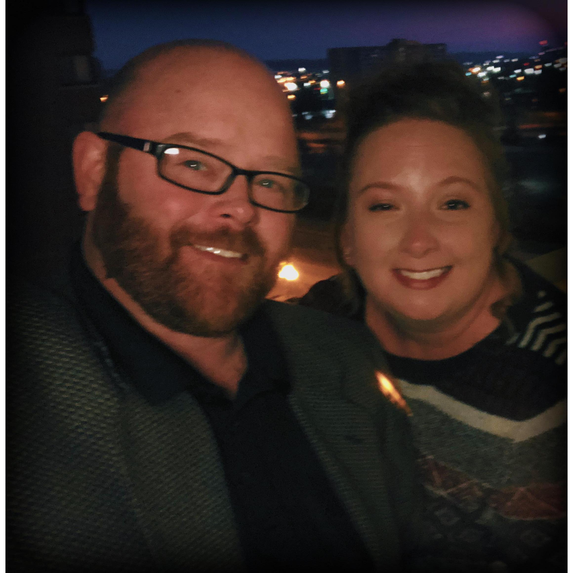 We managed to catch Covid just before my birthday.  This did not stop him from celebrating me.  Covid and All, I still do not think he could top this night!.