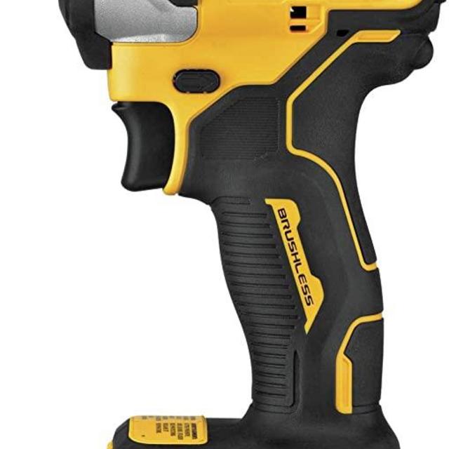 DEWALT ATOMIC 20V MAX* Impact Driver, Cordless, Compact, 1/4-Inch, Tool Only (DCF809B)