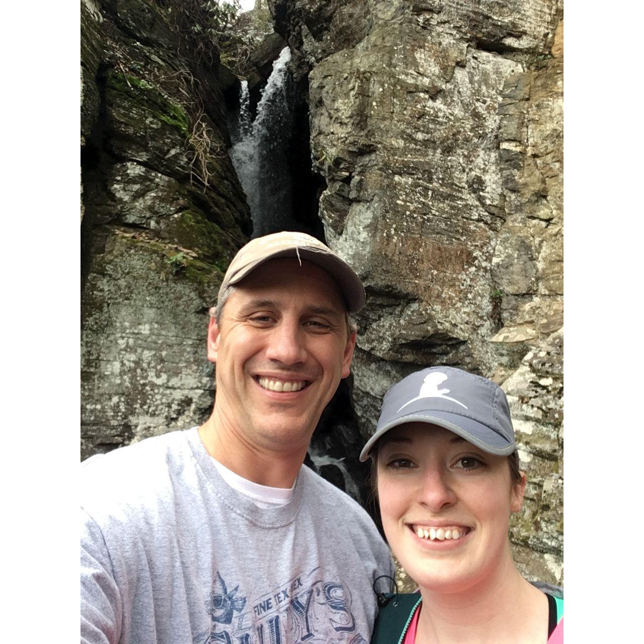 First time hiking Raven Cliff Falls in 2018