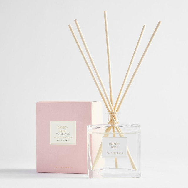 Signature Scented Diffuser, Cassis & Rose, Large, 9.7 oz