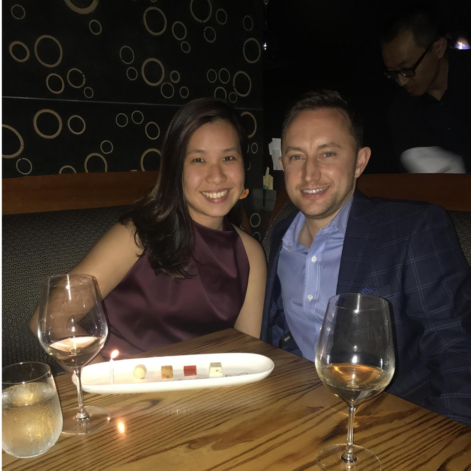 Celebrating Tania's birthday, September 2018