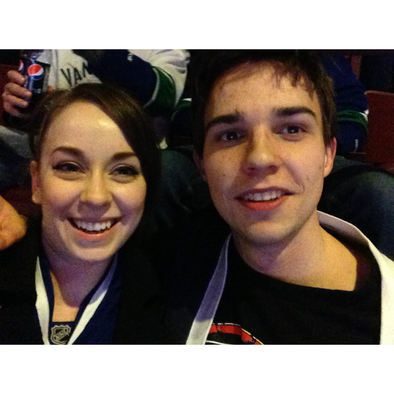 Canucks game!