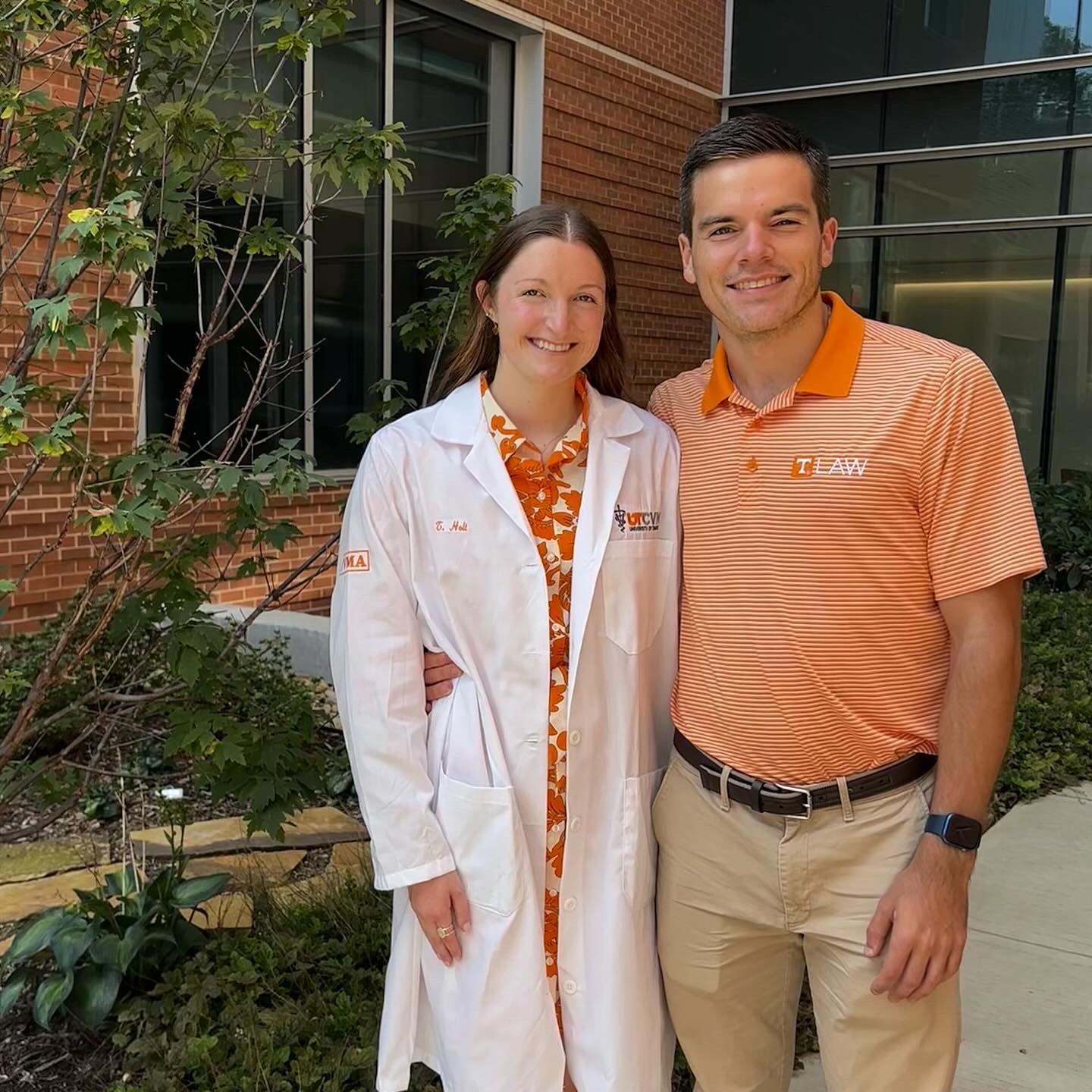 My white coat ceremony! Supporting each other as we chase our dreams!