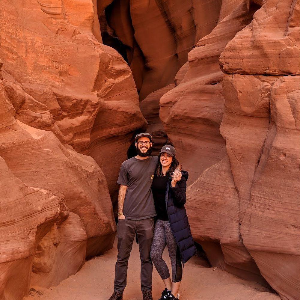 Antelope Canyon (aka Instagram Canyon) - day before proposal