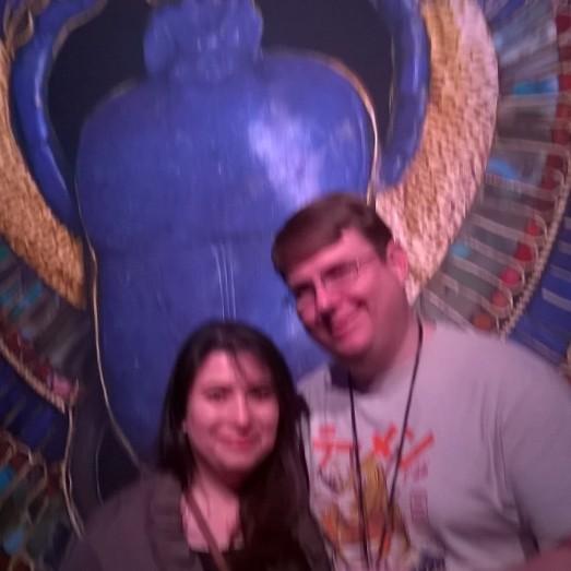 Ancient Egyptian exhibit at the Los Angeles Natural History Museum
