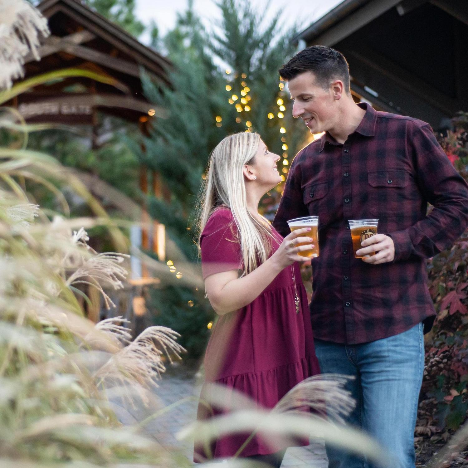 Engagement photos at Devil's Backbone Brewery. Roseland, VA. 

Photo cred: Bokeh Lane Photography