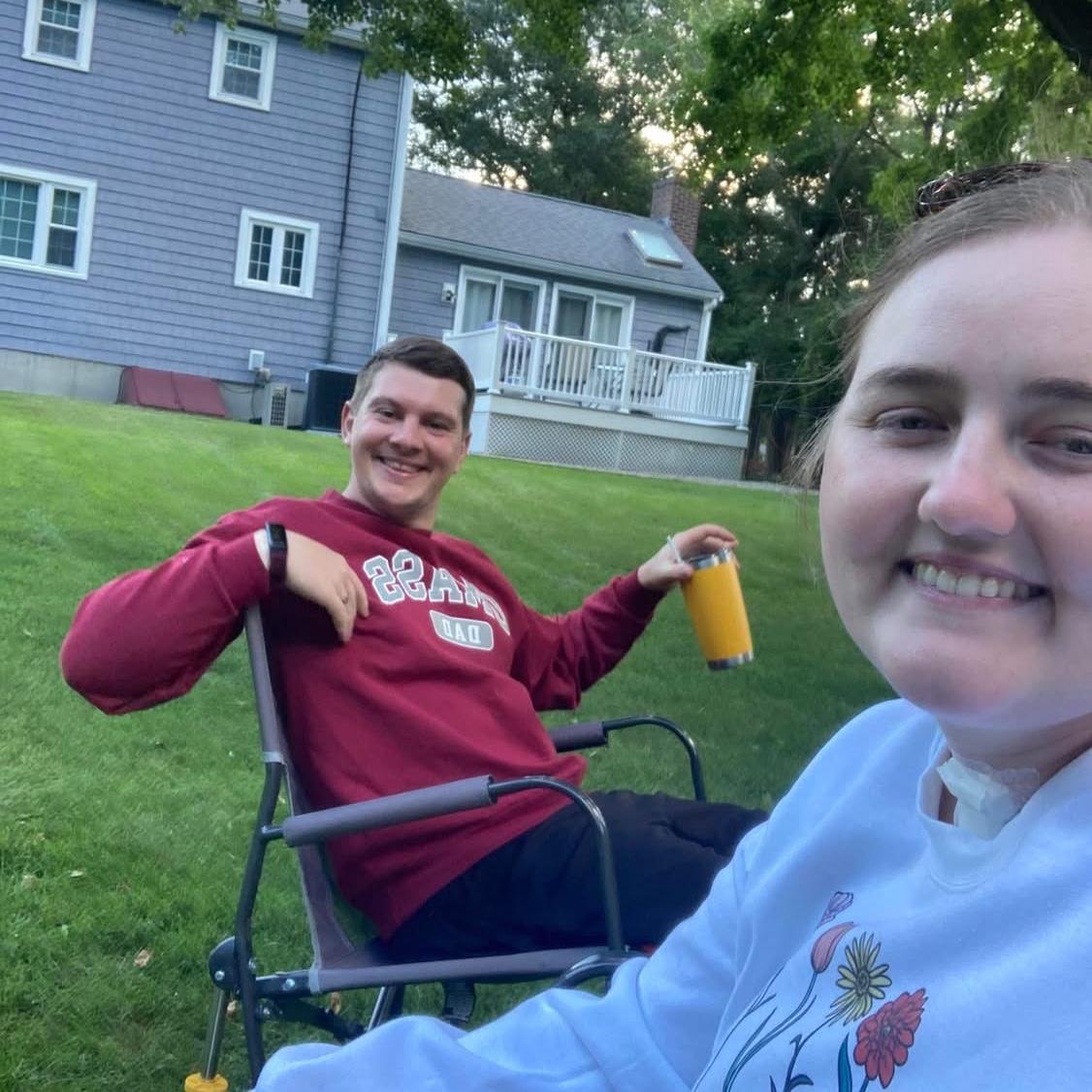 Outdoors time post-transplant!