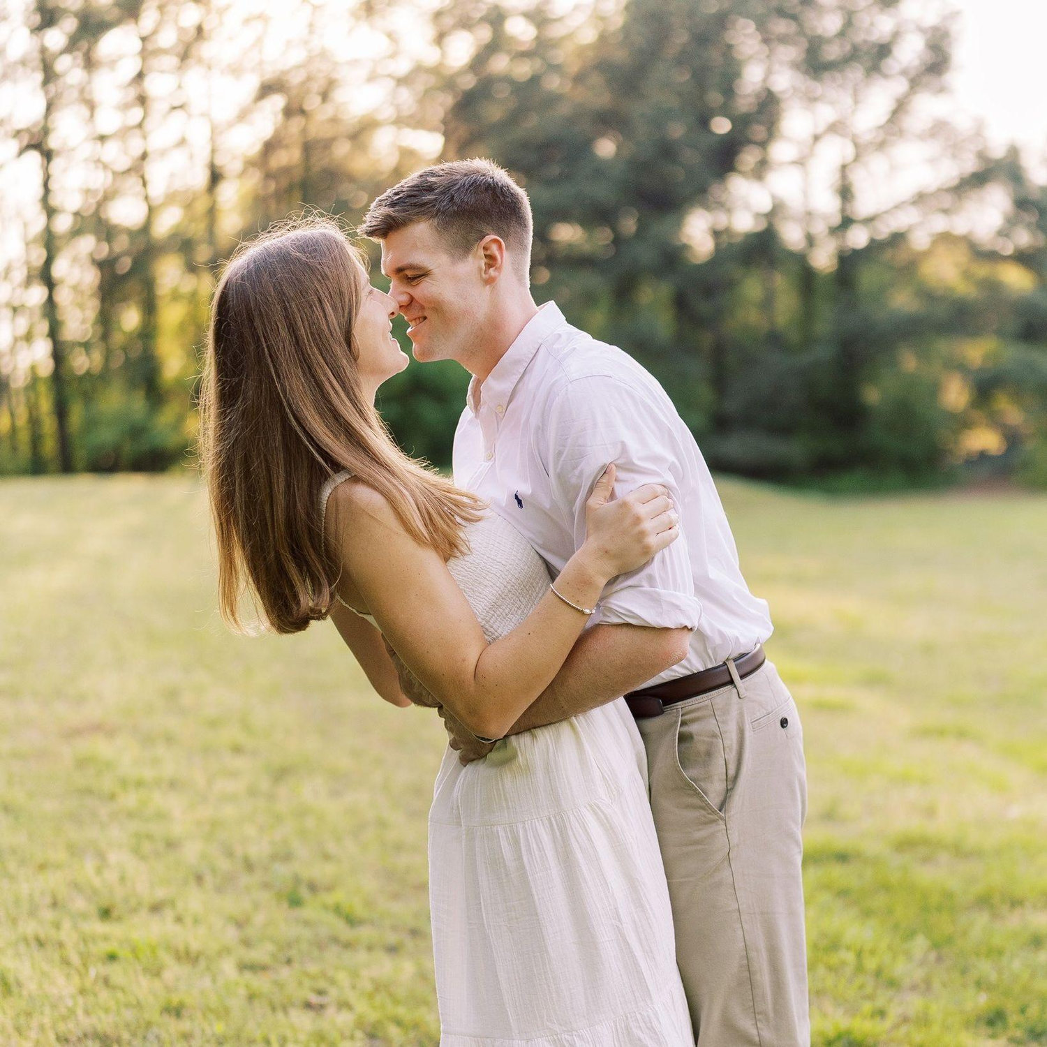 4/12/25: Engagement photos at Jetton Park on Lake Norman