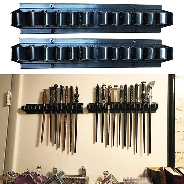 Pmsanzay Harry Potter Wand Collection / Wand Display / Wand Stand / Wand Storage / Wand Rack - Can Holder up to 20 Wands for Harry Potter Dumbledore Hermoine（ no Wand ）