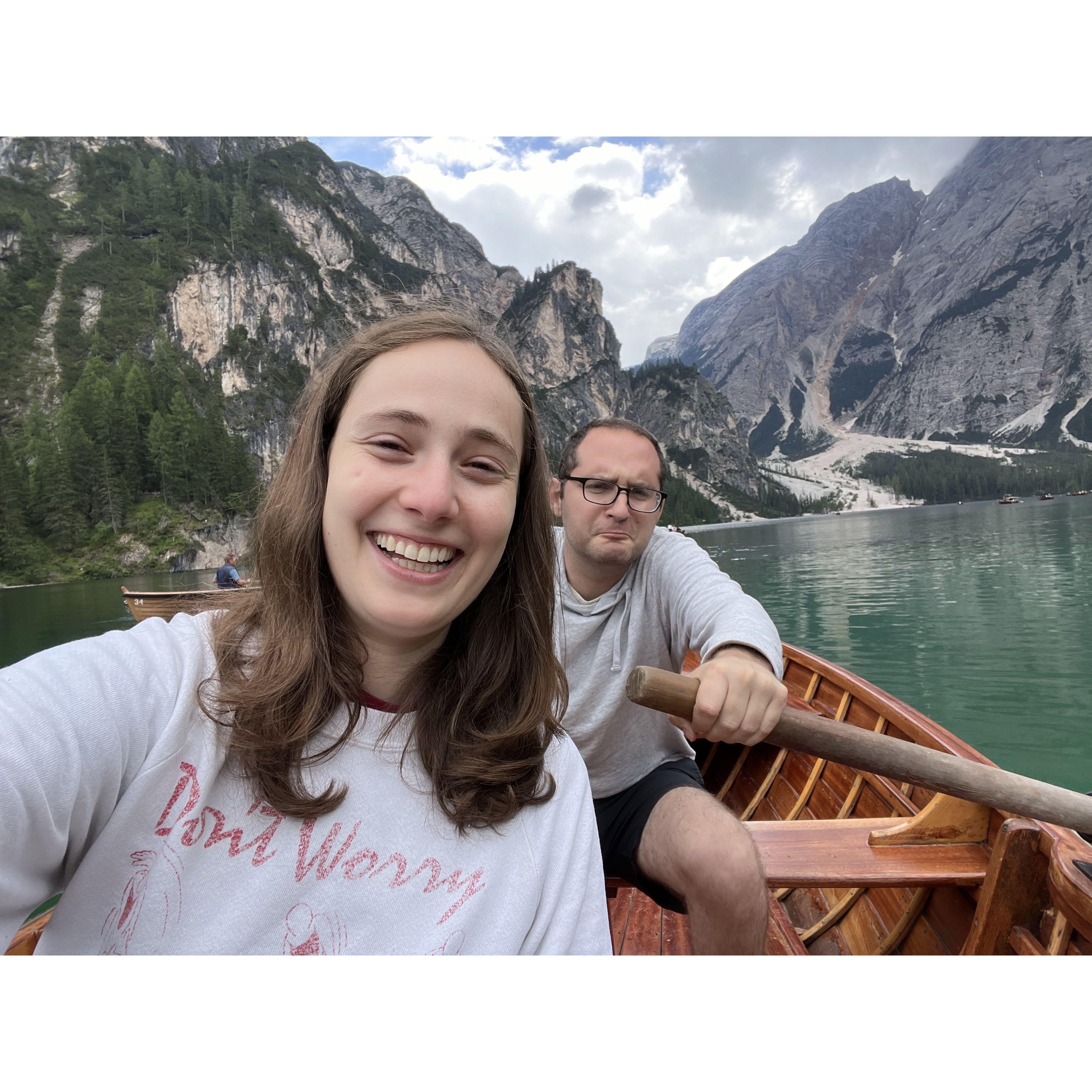We boated around and found out: The Dolomite mountains on our most recent trip were such an adventure!