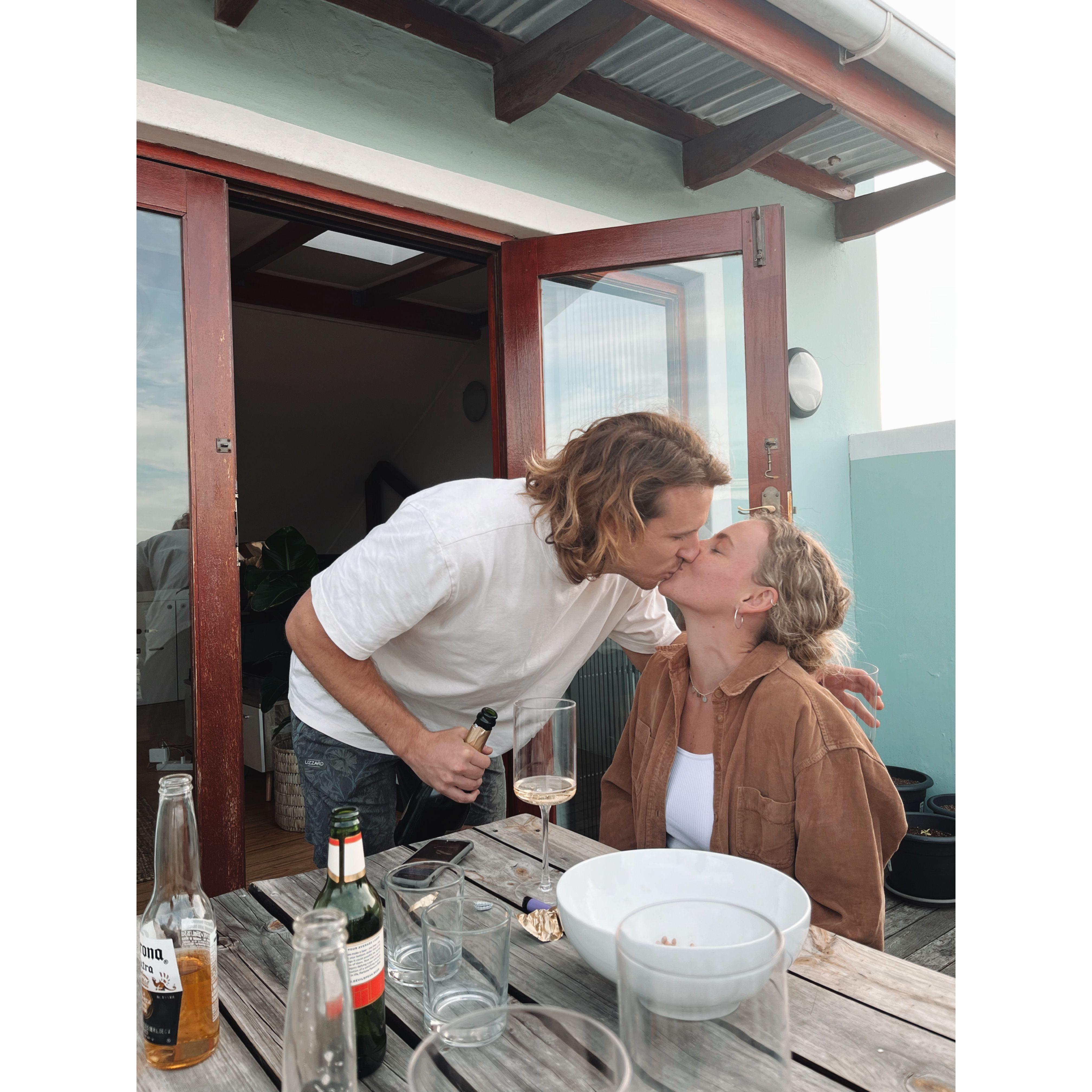 The engagement celebrations continue.