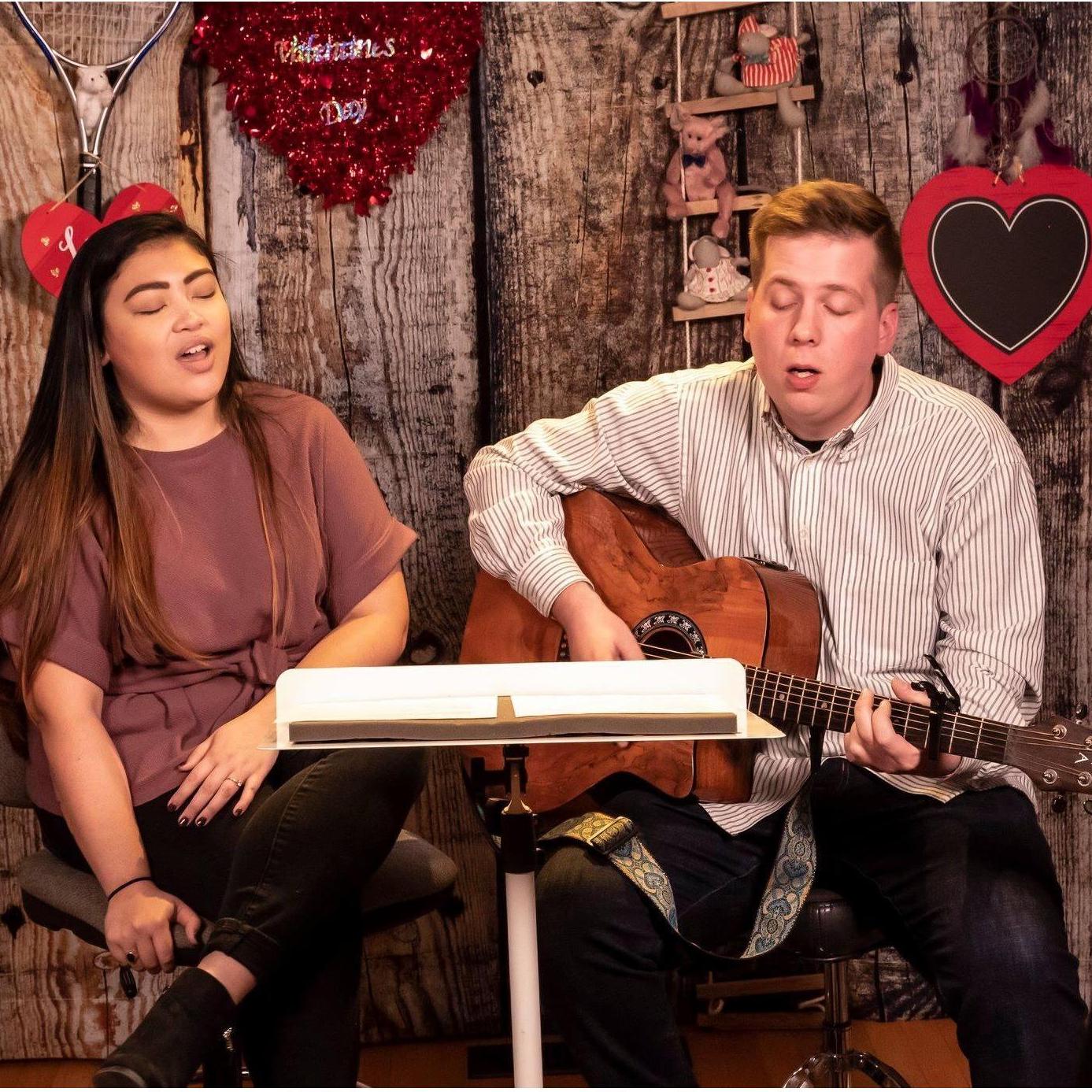 Performing is one of our favorite things to do together.