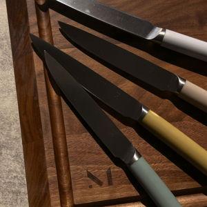 Material Table Knives, Set of Four - Willow Color