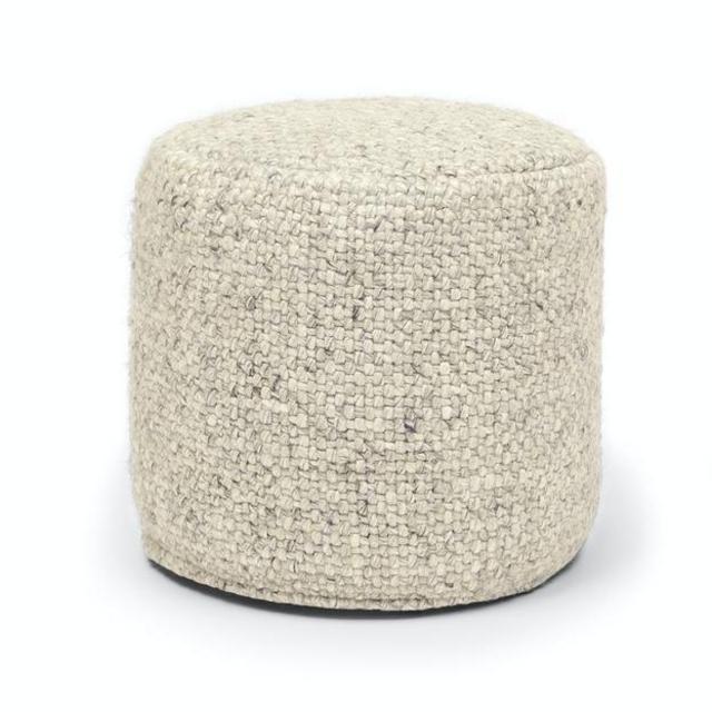 Texa Vanilla Ivory Pouf