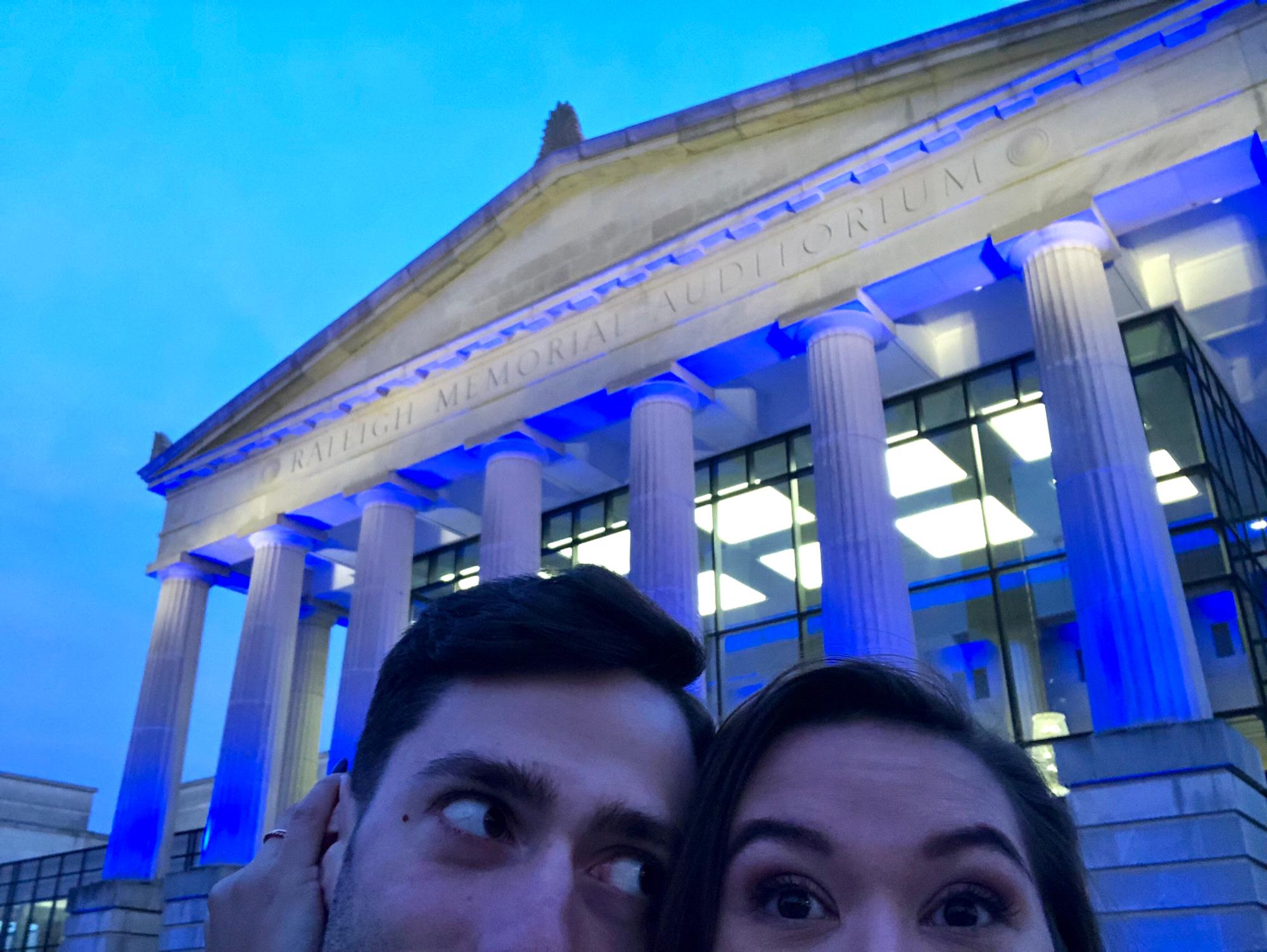 Our first concert together ever!! Hozier in Raleigh. March 16th, 2019