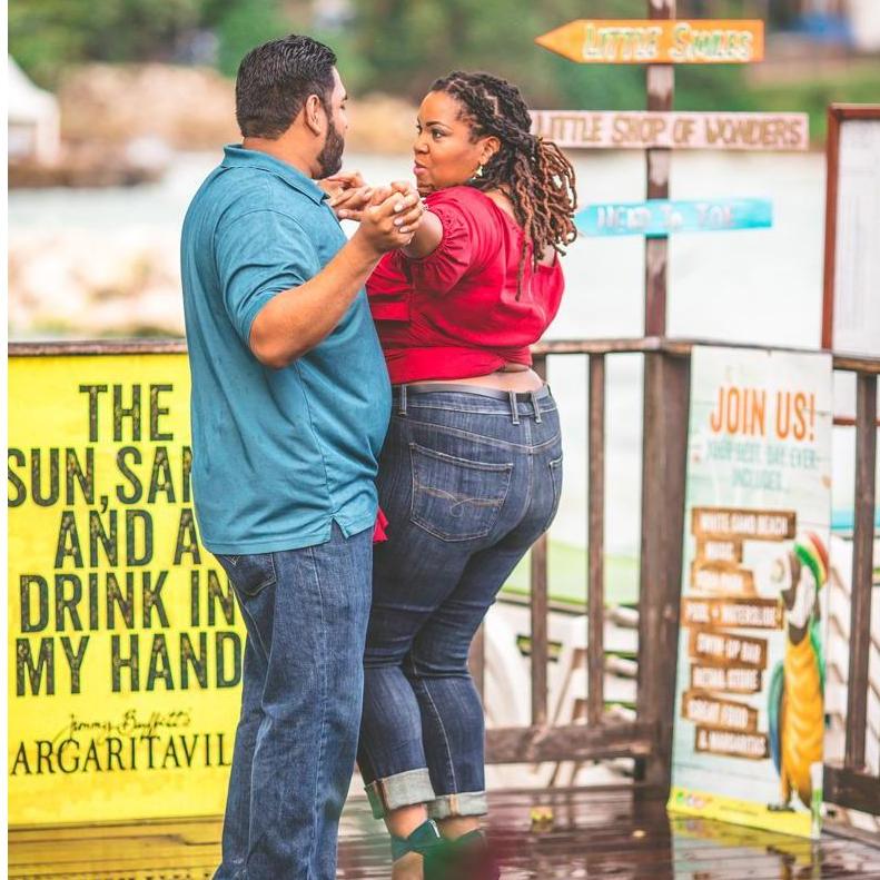 Dancing in the rain