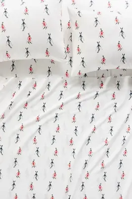 Cotton Modal Brushed Cozy Printed Sheet Set