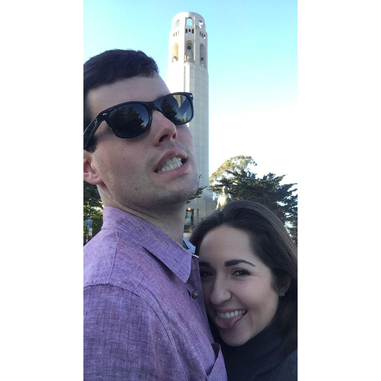 March 22, 2016 - The first time we ever visited San Francisco together. As a Bay Area local, Tyler was a tour guide and showed Sarah the city!