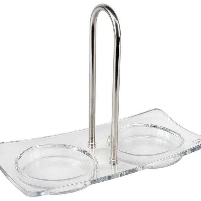 Peugeot 25854 Linea Salt and Pepper Mill Tray, Acrylic