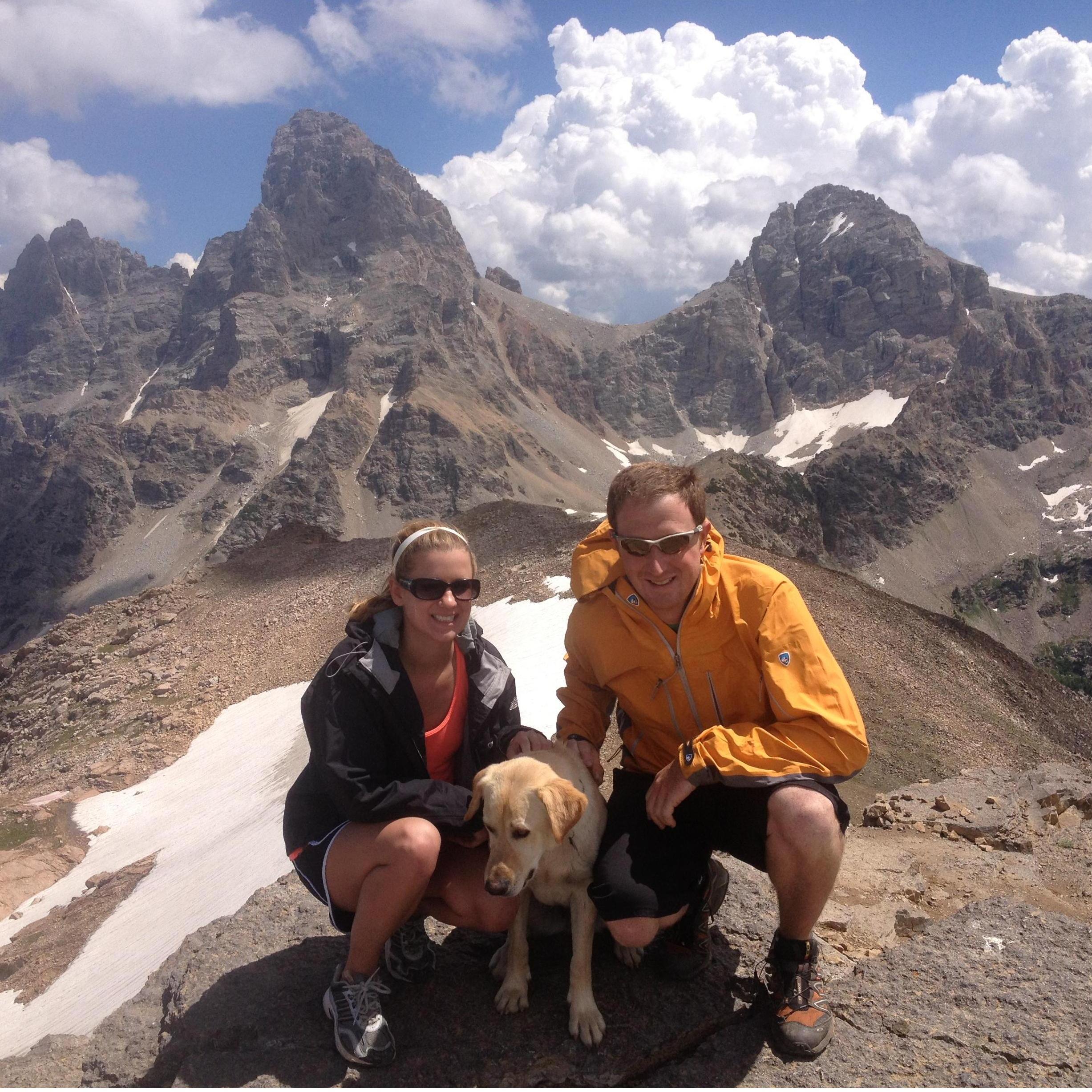 Our first hike / date together. Table Mountain, Idaho