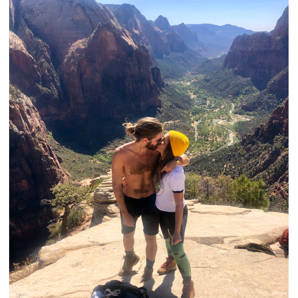The weekend we wrote our vows in Zion