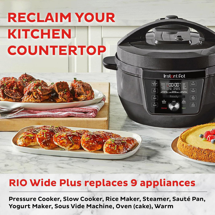 Instant Pot, RIO Wide 7.5 Qt. Multicooker | Zola
