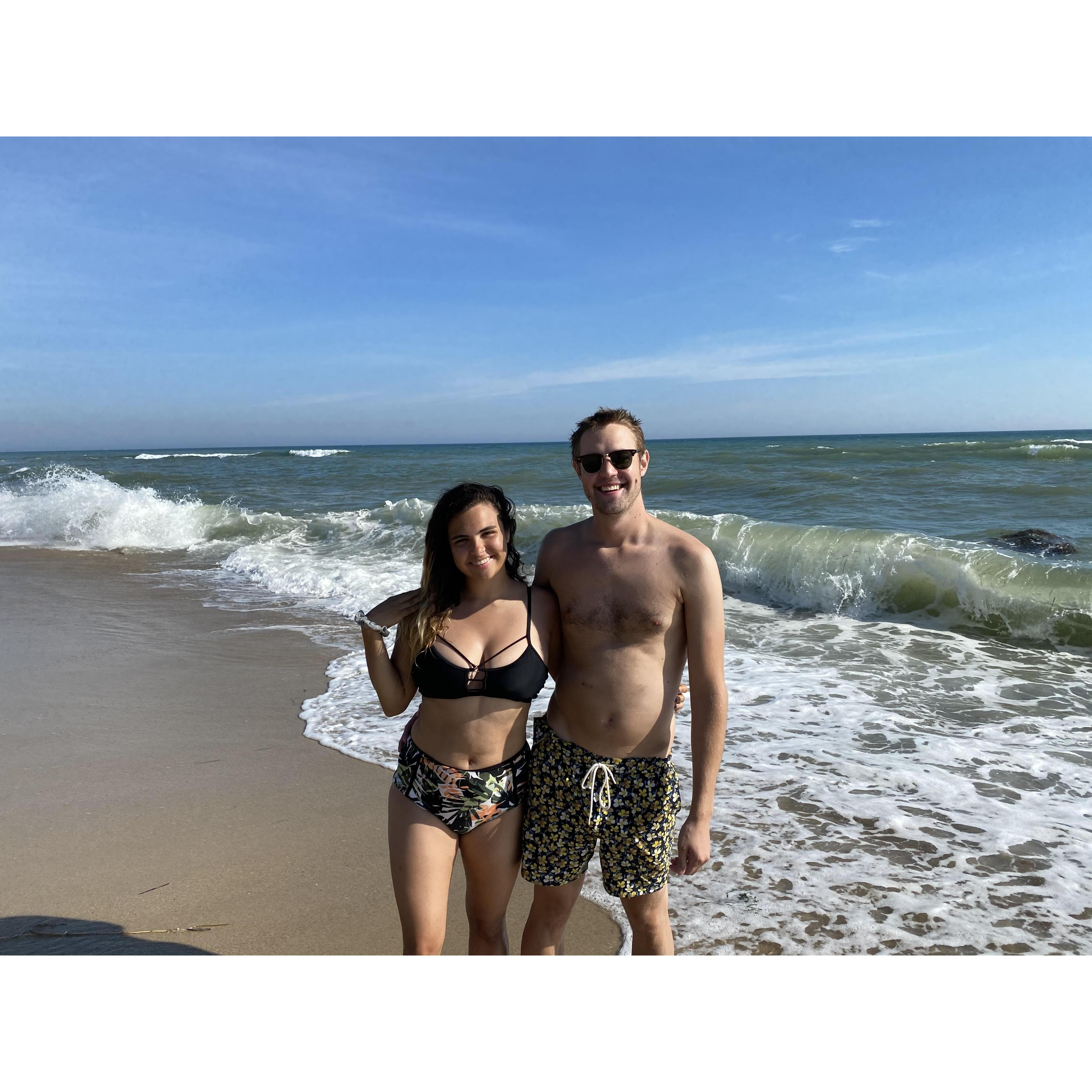 Enjoying Cisco Beach in Nantucket, MA
Summer 2020