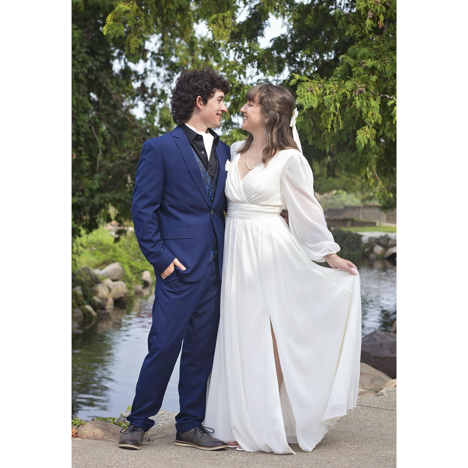 We got married!