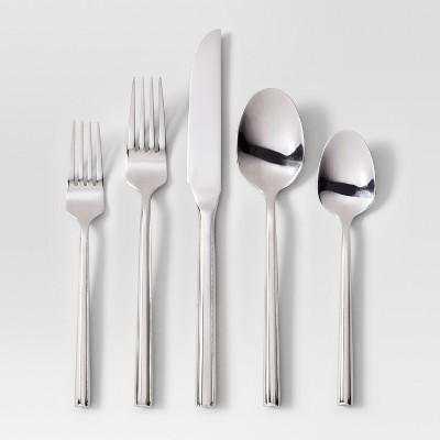 Product description page - Izon Flatware Set 45-pc. Stainless Steel Mirror - Threshold™
