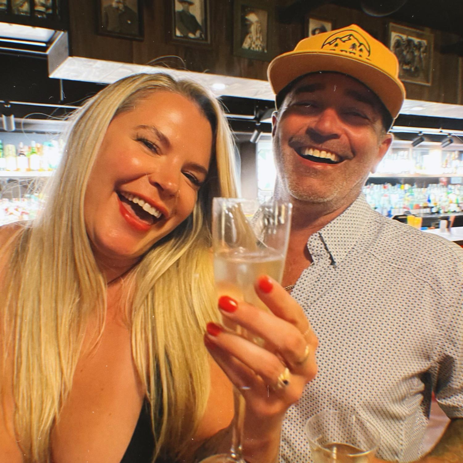 The night we got engaged.